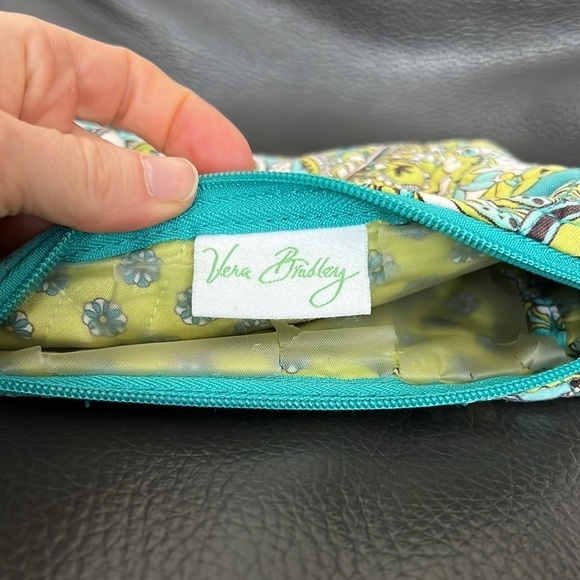 Vera Bradley Cosmetic Bag - Peacock - Picture 6 of 10
